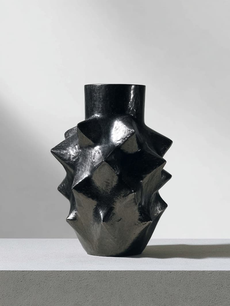 Spikey Ceramic Iron Metal